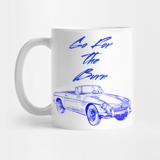 Go For The Burn, I'm not old I'm just, car burnout, Vintage Rust Car, Rust car for men, Car Lover Gift Mug